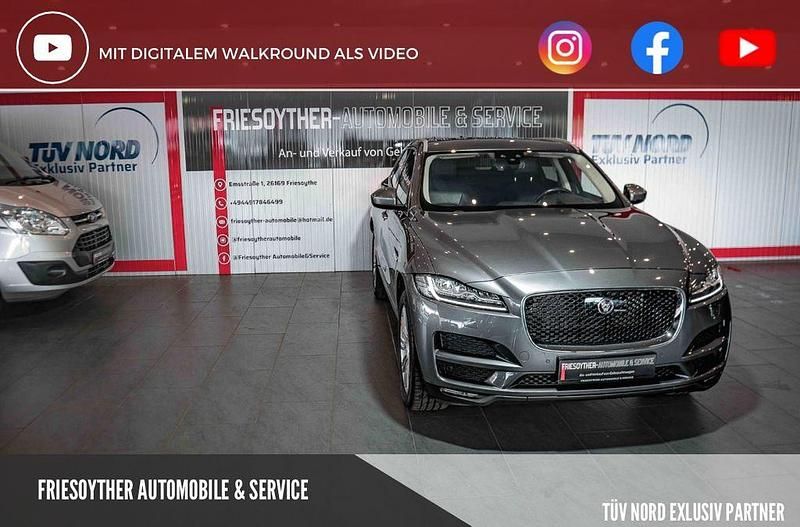 Grau Gebraucht 2019 Jaguar F-Pace Prestige SUV | 22.990 € (Superpreis) - Bild 1/4