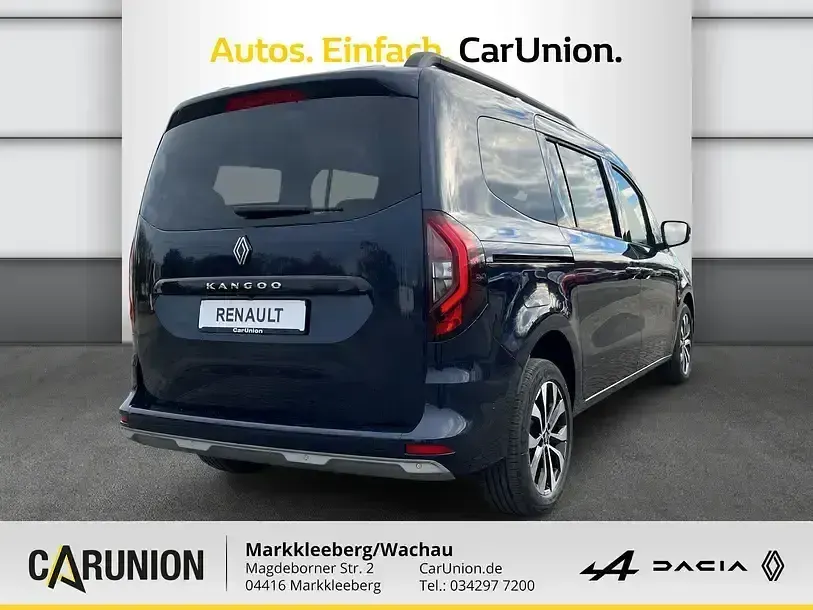 Gebraucht Renault Kangoo Techno 131 PS (96 kW) 2025 Sodaliteblau metallic Limousine