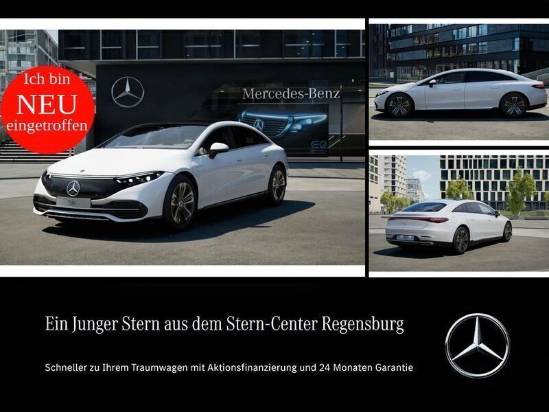 Weiß Gebraucht 2023 Mercedes EQS450+ Limousine | 57.699 € (Guter Preis) - Bild 1/3