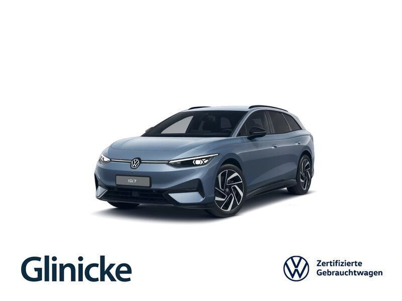 Blau Gebraucht 2024 VW ID.7 Pro Limousine | 49.980 € (Fairer Preis) - Bild 1/3