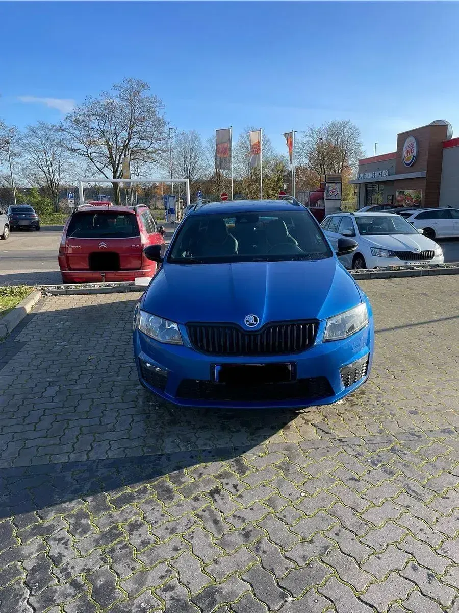Gebraucht Skoda Octavia RS 220 PS (161 kW) 2016 Blau Kombi