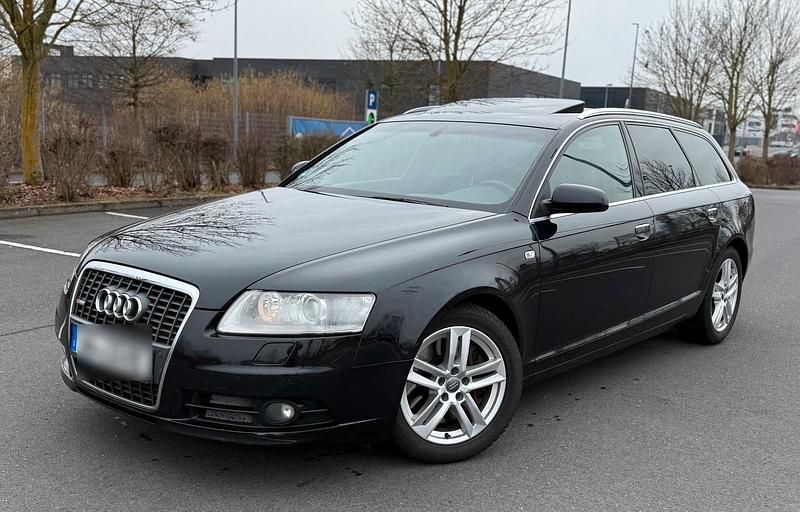 Schwarz Gebraucht 2008 Audi A6 S-Line Kombi | 5.790 € (Etwas zu teuer) - Bild 1/4