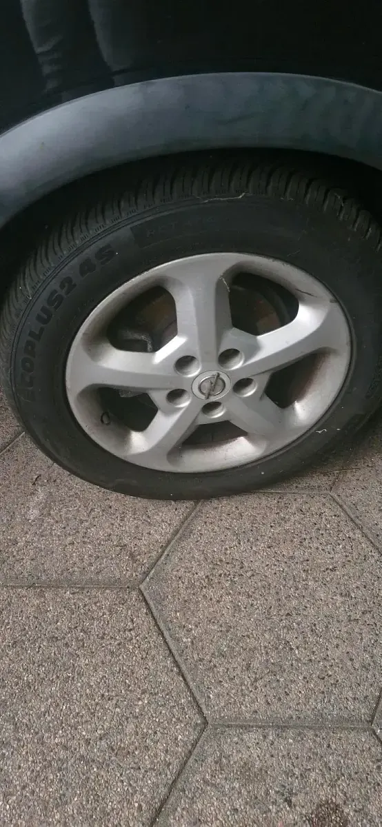 Gebraucht Opel Zafira 2001 Schwarz Van / Kleinbus