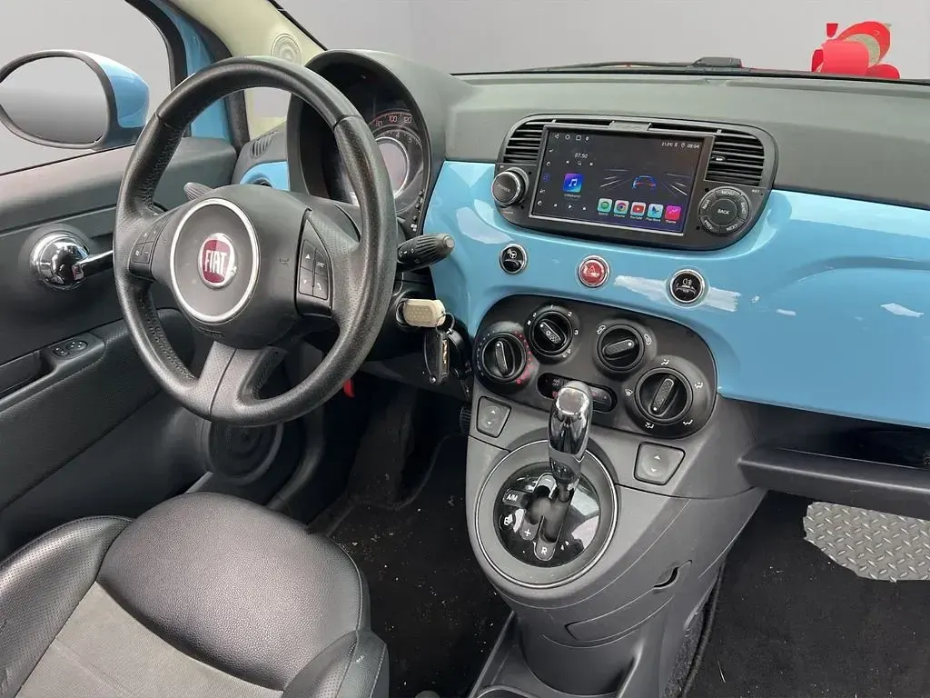 Gebraucht Fiat 500 69 PS (50 kW) 2011 Blau Kleinwagen