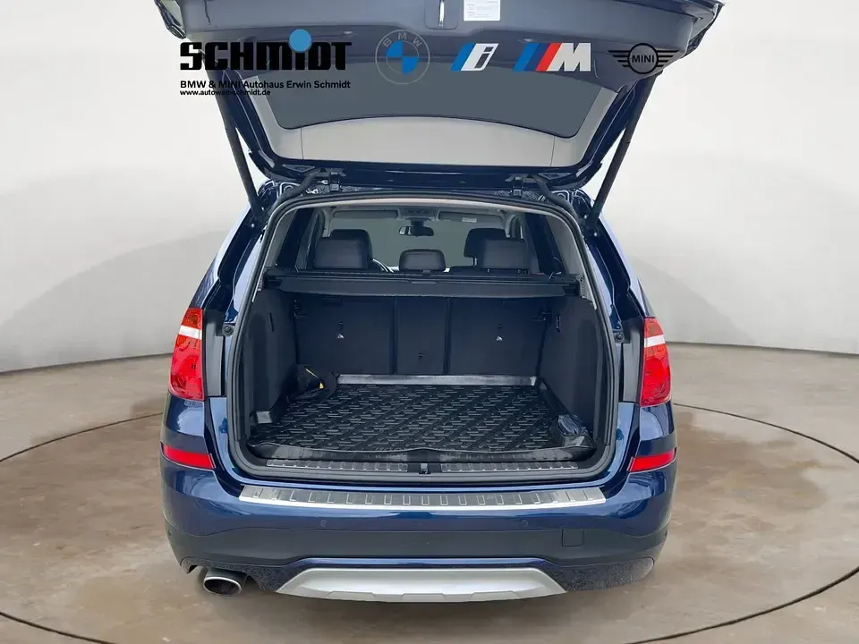 Gebraucht BMW X3 xLine 190 PS (139 kW) 2015 Tiefseeblau SUV