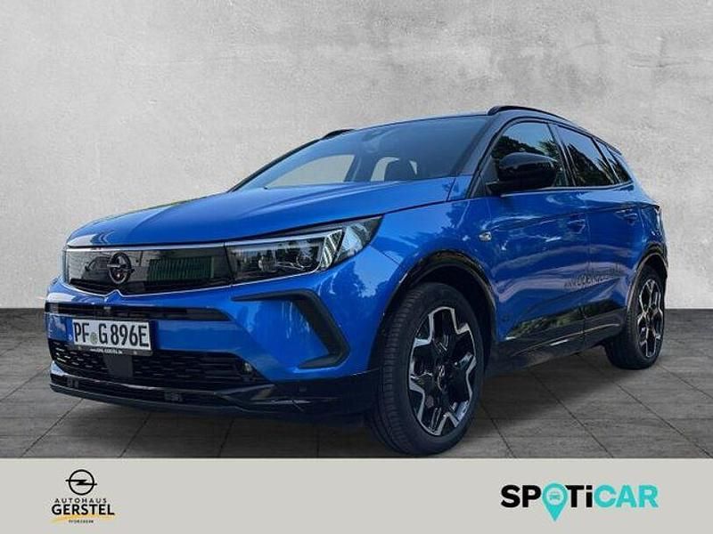 Blau Gebraucht 2021 Opel Grandland X GS Line SUV | 28.870 € - Bild 1/4