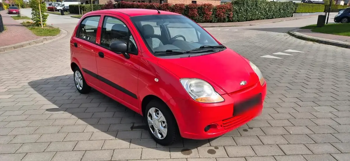 Second-hand Chevrolet Matiz 52 CP (38 kW) 2008 Roșu Hatchback