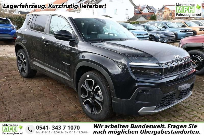 Neu Jeep Avenger Summit 110 PS (80 kW) 2025 Volcano black SUV