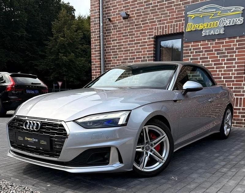 Silber Gebraucht 2020 Audi A5 Cabriolet S-Line Cabrio | 33.950 € (Fairer Preis) - Bild 1/4