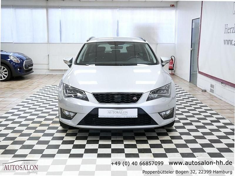 Gebraucht Seat Leon ST FR 179 PS (131 kW) 2016 "estrella" silber Kombi