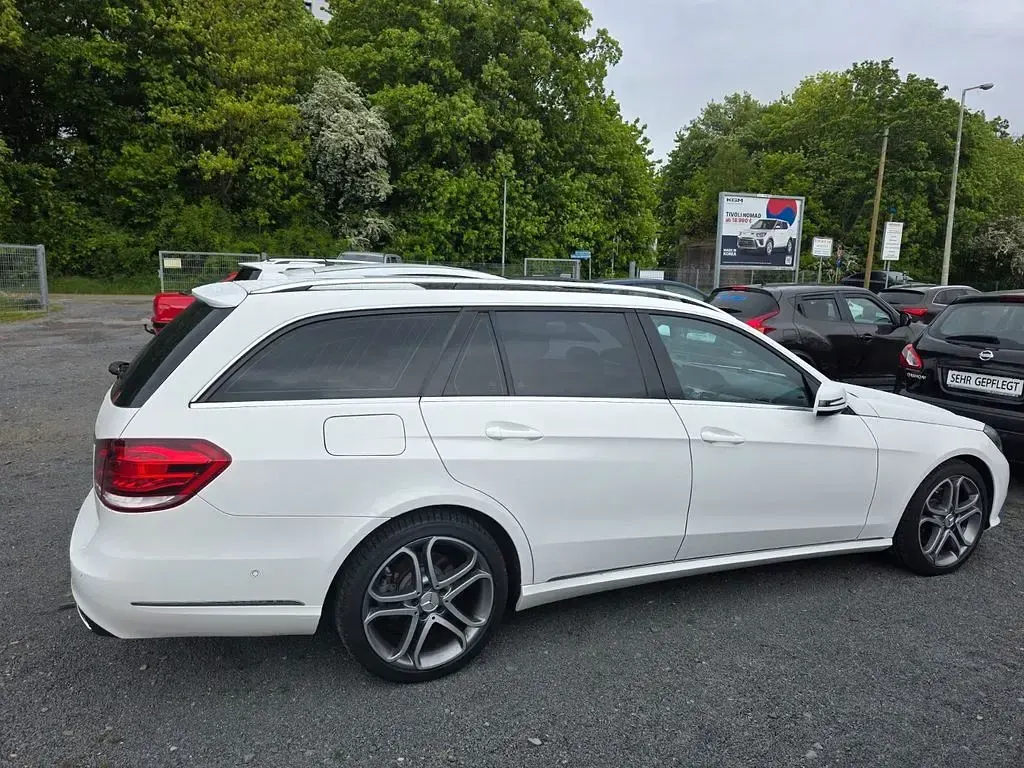 Brugt Mercedes E220 170 HK (125 kW) 2015 Hvid Stationcar