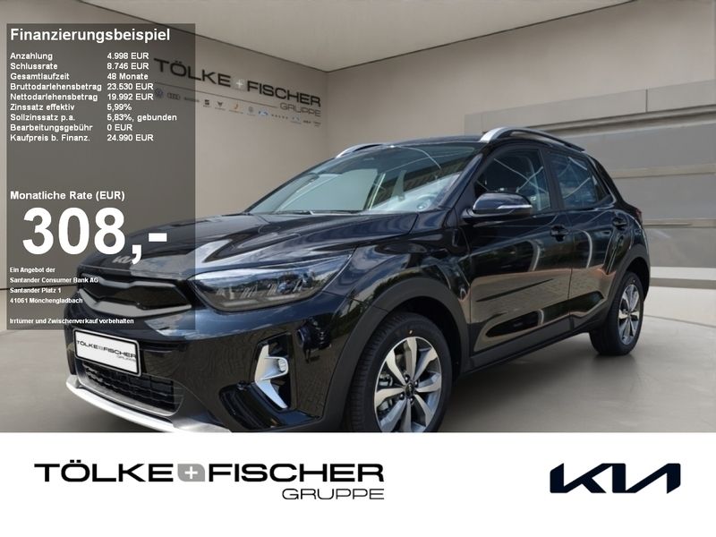 Auroraschwarz metallic Neu 2024 Kia Stonic Vision SUV | 23.590 € (Fairer Preis) - Bild 1/4