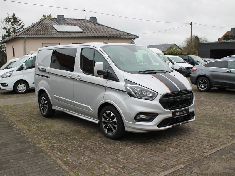Polarsilber metallic Gebraucht 2021 Ford Transit Custom Sport Van / Kleinbus | 29.950 € (Superpreis) - Bild 1/4