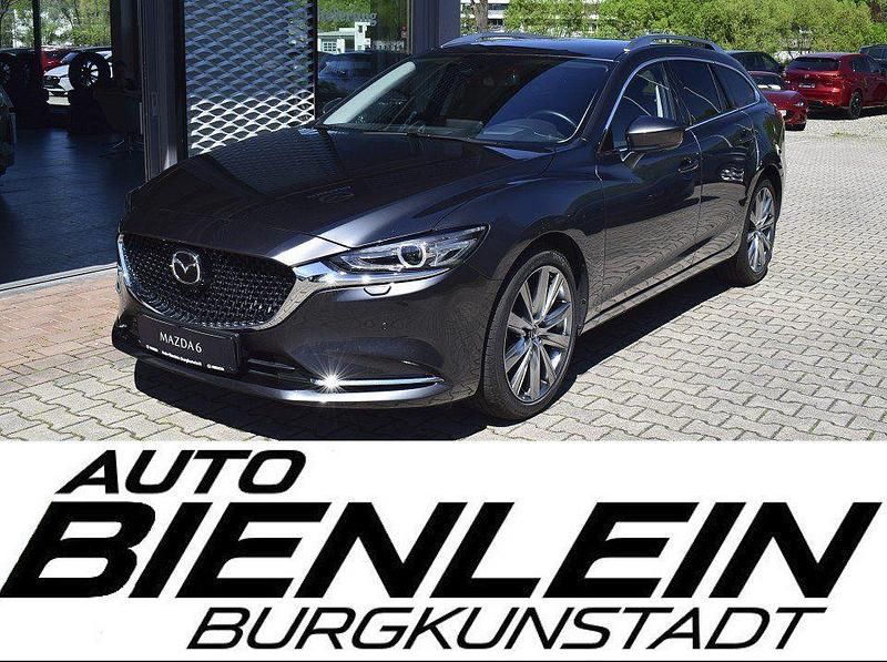 Grau Gebraucht 2024 Mazda 3 Exclusive-Line Limousine | 29.700 € - Bild 1/4