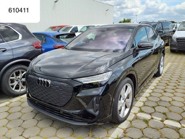 Mythosschwarz metallic Gebraucht 2023 Audi Q4 Sportback e-tron S-Line SUV | 36.450 € (Superpreis) - Bild 1/4