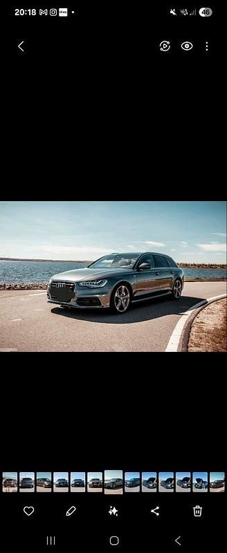 Grau Gebraucht 2014 Audi A6 S-Line Kombi | 23.000 € - Bild 1/3