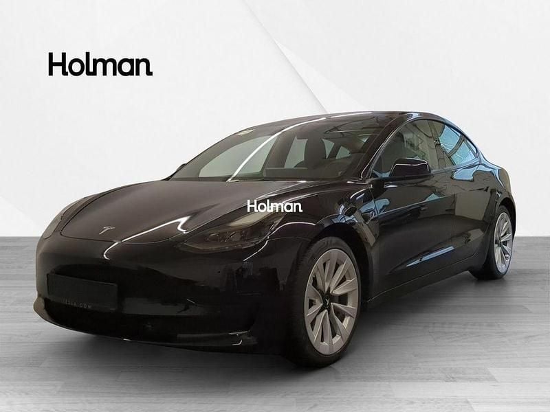 Schwarz Gebraucht 2021 Tesla Model 3 Standard Range Plus Limousine | 21.710 € (Superpreis) - Bild 1/4