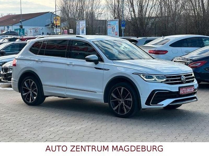 Gebraucht VW Tiguan Allspace R-line 200 PS (147 kW) 2021 Weiß SUV