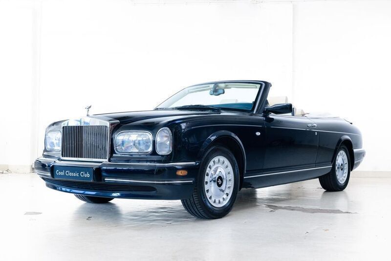 Blau Gebraucht 2000 Rolls Royce Corniche Cabrio | 139.500 € - Bild 1/4