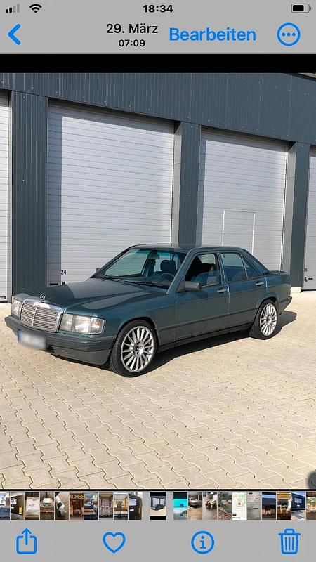 Gebraucht Mercedes 190 1988 Andere farben Limousine