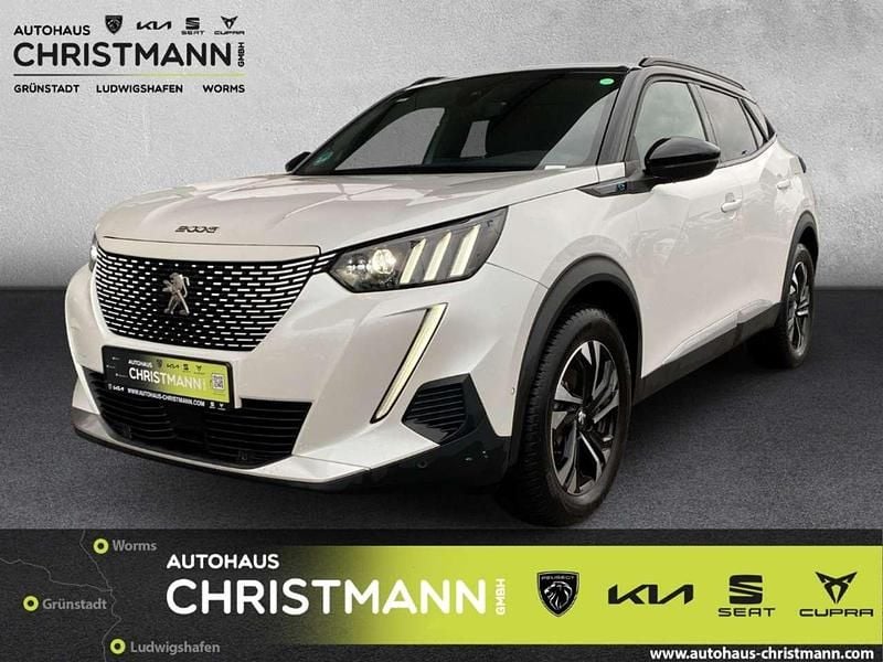 Weiß Gebraucht 2023 Peugeot e-2008 GT SUV | 21.990 € (Fairer Preis) - Bild 1/4