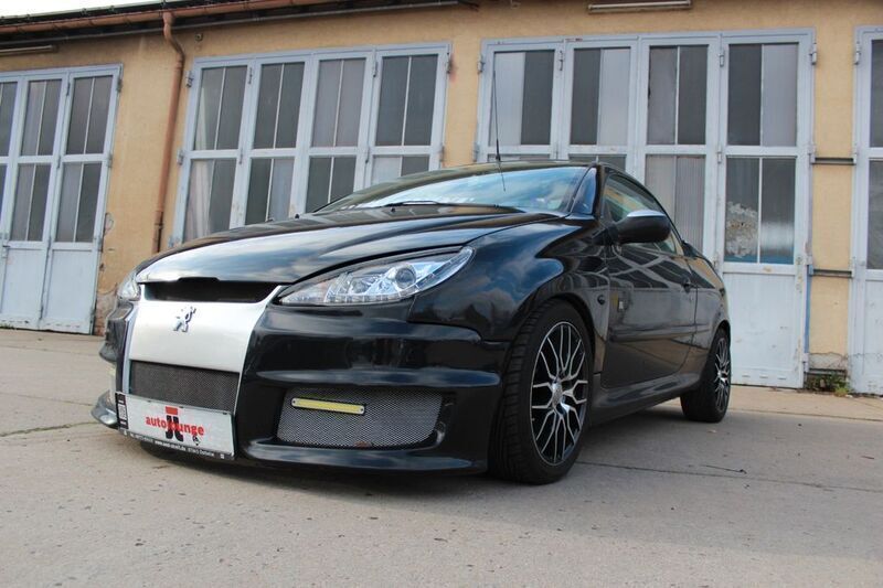 Schwarz Gebraucht 2006 Peugeot 206 CC Cabrio | 1.399 € (Superpreis) - Bild 1/4