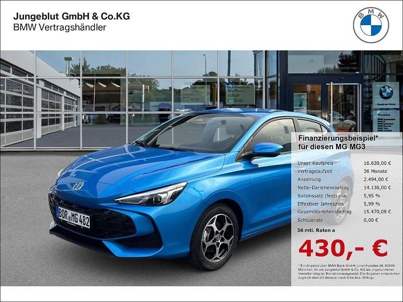 Gebraucht MG MG3 Comfort 116 PS (85 kW) 2025 Blau Kleinwagen