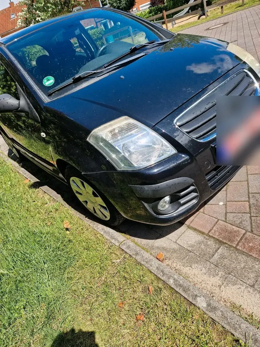 Gebraucht Citroën C2 73 PS (53 kW) 2008 Schwarz Kleinwagen