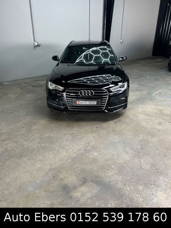Schwarz Gebraucht 2016 Audi A6 S-Line Kombi | 13.999 € (Superpreis) - Bild 1/4