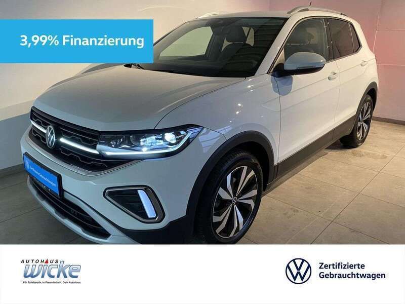 Weiß Gebraucht 2024 VW T-Cross Style SUV | 24.480 € (Fairer Preis) - Bild 1/4