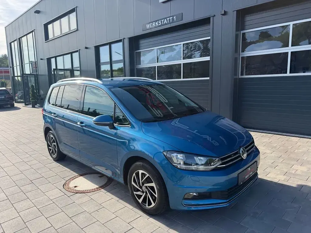Gebraucht VW Touran Join 150 PS (110 kW) 2018 Blau Van / Kleinbus