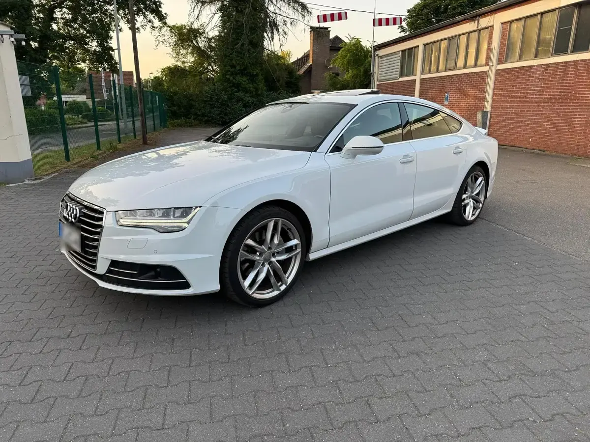 Gebraucht Audi A7 218 PS (160 kW) 2018 Weiß Kleinwagen