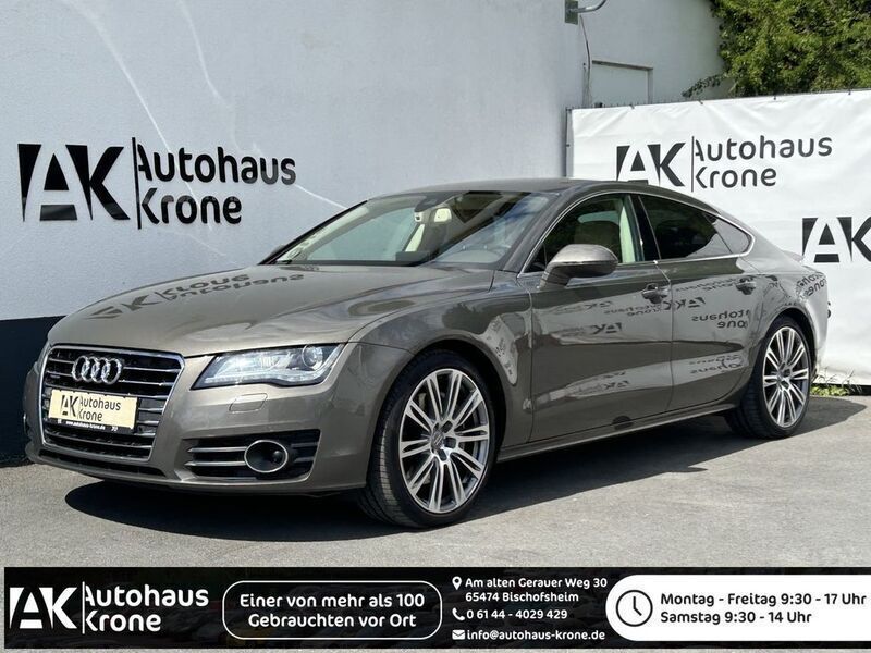 Grau Gebraucht 2013 Audi A7 Sportback Ambiente Kleinwagen | 14.780 € (Fairer Preis) - Bild 1/4