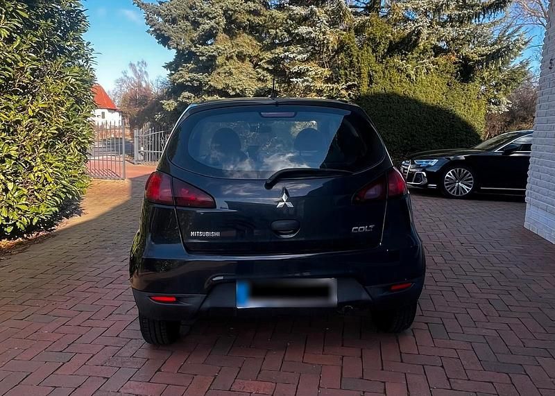 Gebraucht Mitsubishi Colt 95 PS (69 kW) 2008 Schwarz Kleinwagen