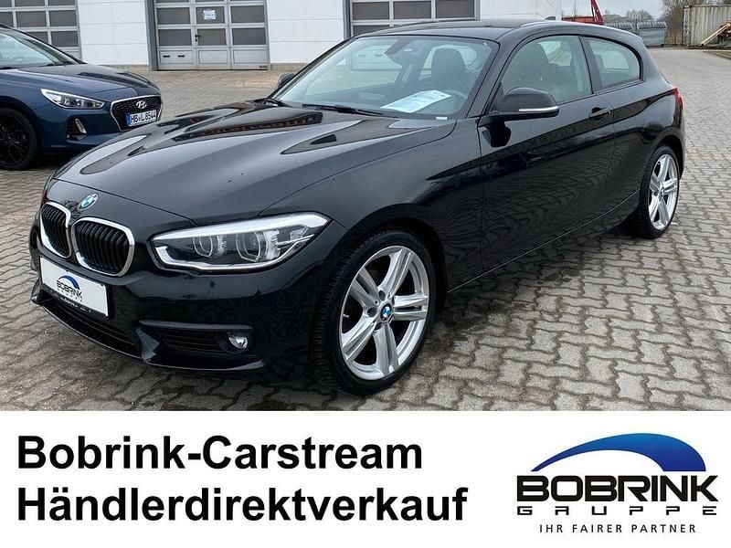 Gebraucht BMW 118 Advantage 136 PS (100 kW) 2017 Schwarz Kleinwagen