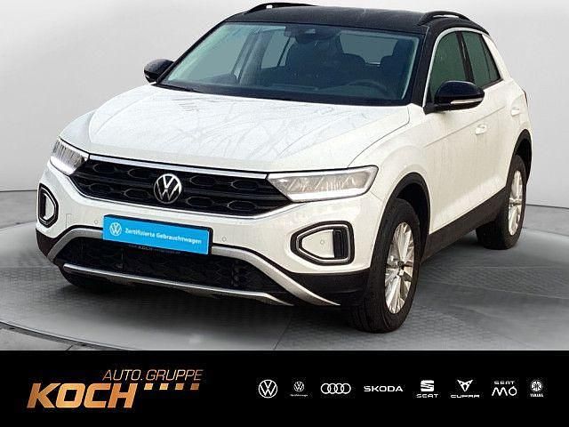 Pure white Gebraucht 2022 VW T-Roc Life SUV | 20.630 € (Fairer Preis) - Bild 1/4