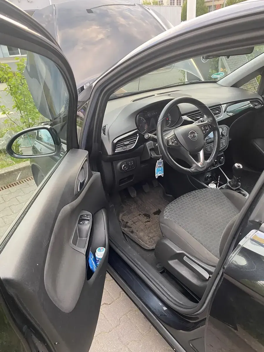 Gebraucht Opel Corsa 2015 Schwarz Kleinwagen