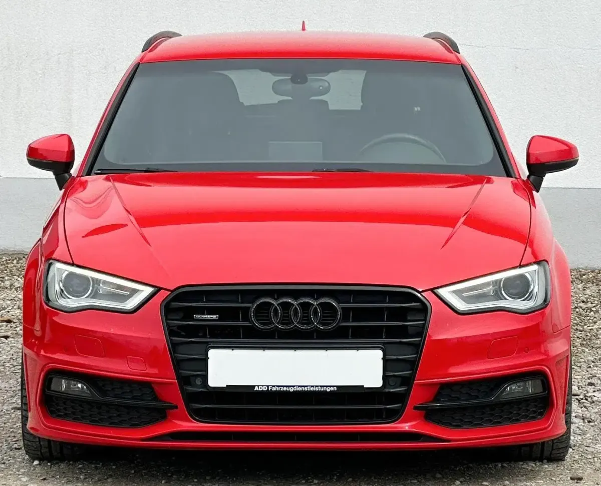 Używany Audi A3 S-Line 184 KM (135 kW) 2013 Czerwony Coupe