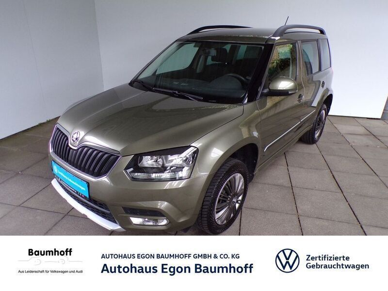 Grün Gebraucht 2016 Skoda Yeti Active SUV | 13.970 € (Fairer Preis) - Bild 1/4