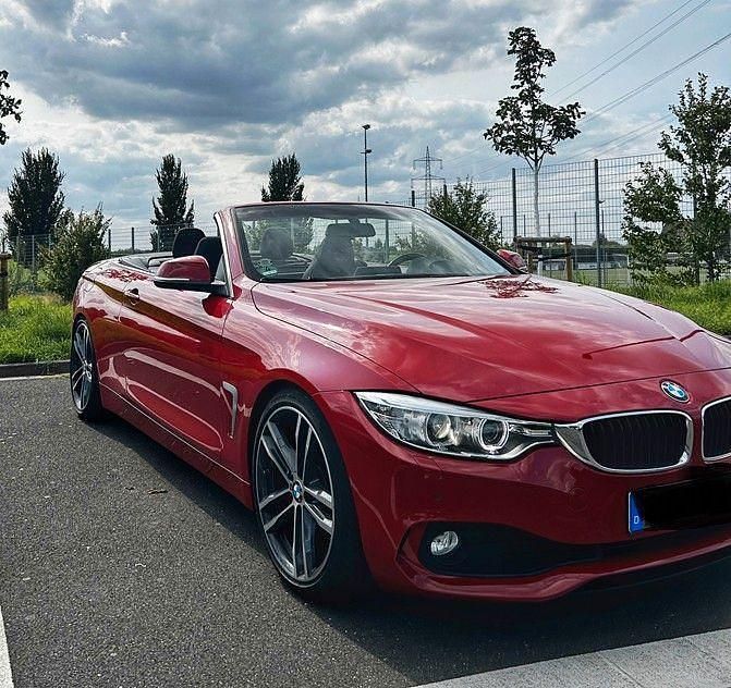 Rot Gebraucht 2014 BMW 428 Sport Line Cabrio | 24.500 € (Fairer Preis) - Bild 1/4
