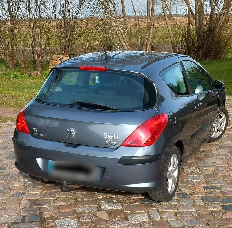Gebraucht Peugeot 308 95 PS (69 kW) 2007 Grau Kleinwagen