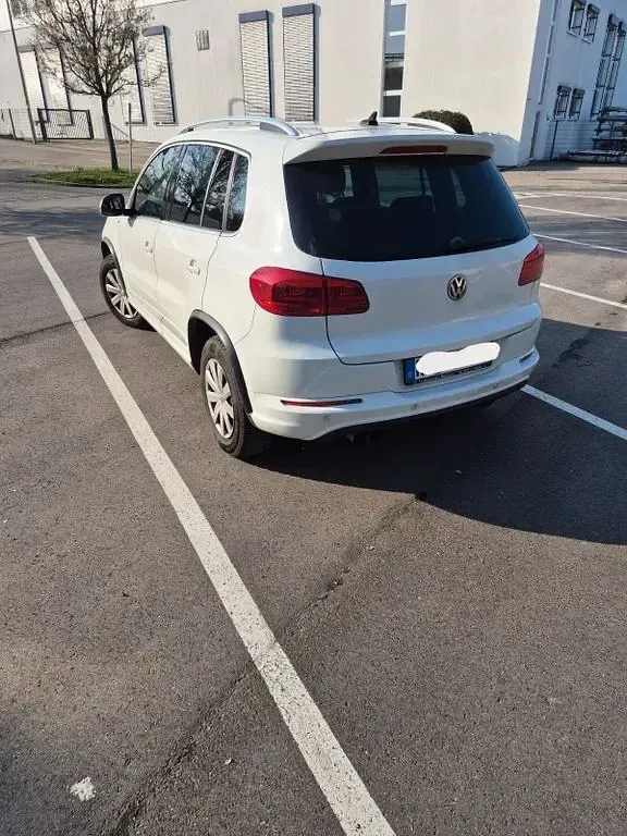 Gebraucht VW Tiguan Sportline 150 PS (110 kW) 2015 Weiß SUV