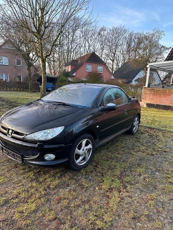 Schwarz Gebraucht 2006 Peugeot 206 CC Cabrio | 2.050 € (Guter Preis) - Bild 1/4