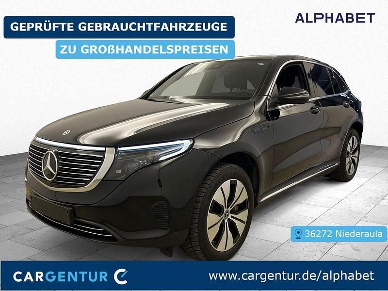 Obsidianschwarz Gebraucht 2022 Mercedes EQC400 SUV | 31.190 € (Guter Preis) - Bild 1/2