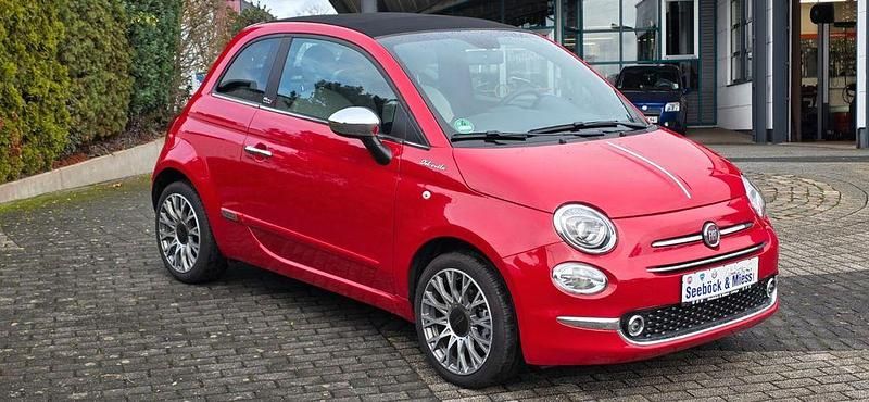 Gebraucht Fiat 500C 69 PS (50 kW) 2022 Rot Cabrio