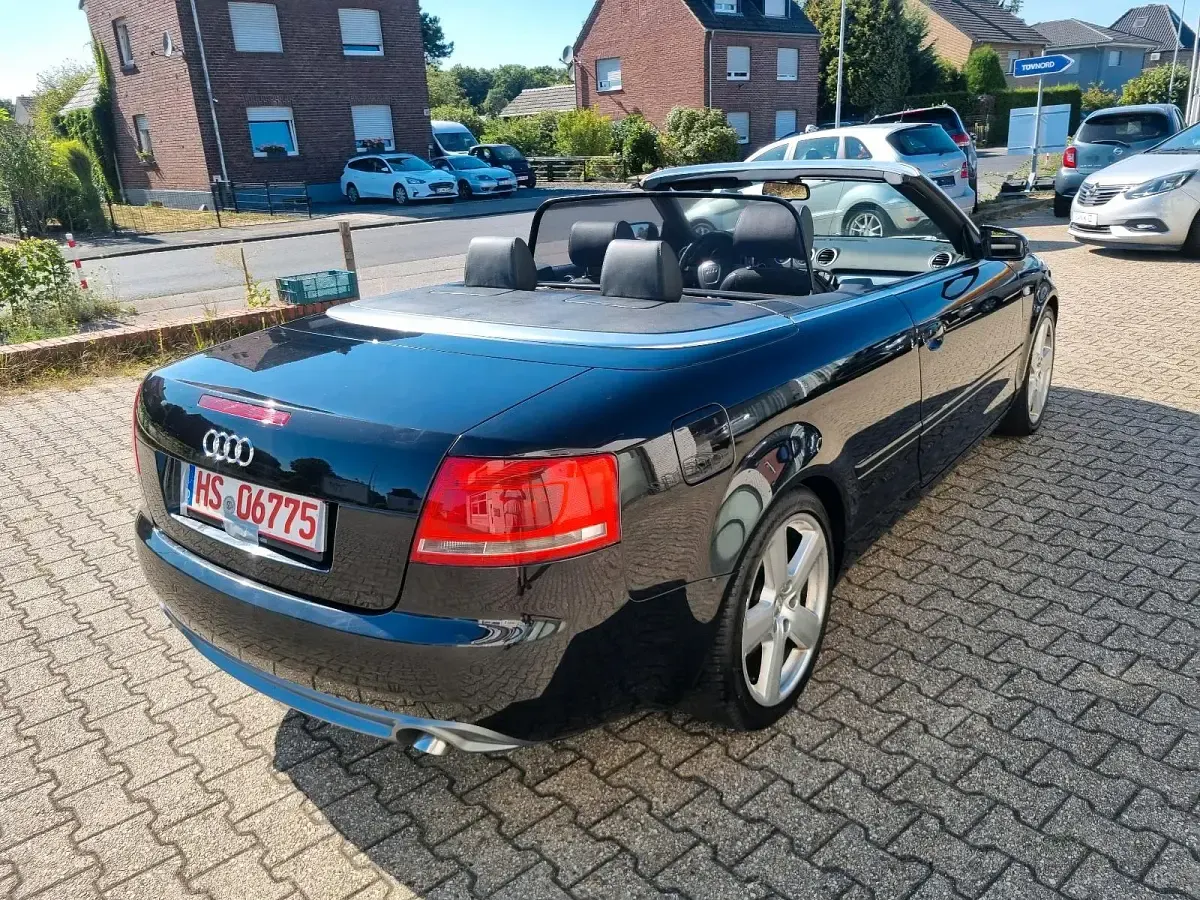 Gebraucht Audi A4 Cabriolet S-Line 232 PS (170 kW) 2006 Schwarz Cabrio