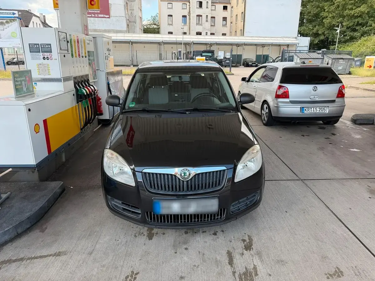 Gebraucht Skoda Fabia 60 PS (44 kW) 2008 Schwarz Kleinwagen