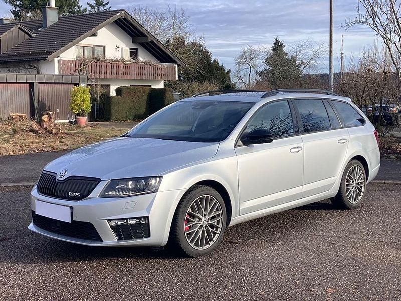 Gebraucht Skoda Octavia RS 184 PS (135 kW) 2014 Silber Kombi