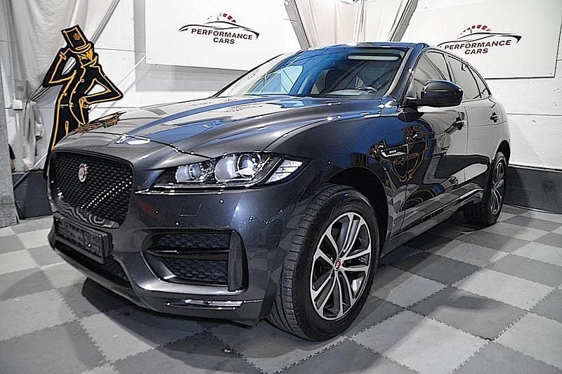 Schwarz Gebraucht 2019 Jaguar F-Pace R-Sport SUV | 19.999 € (Superpreis) - Bild 1/4