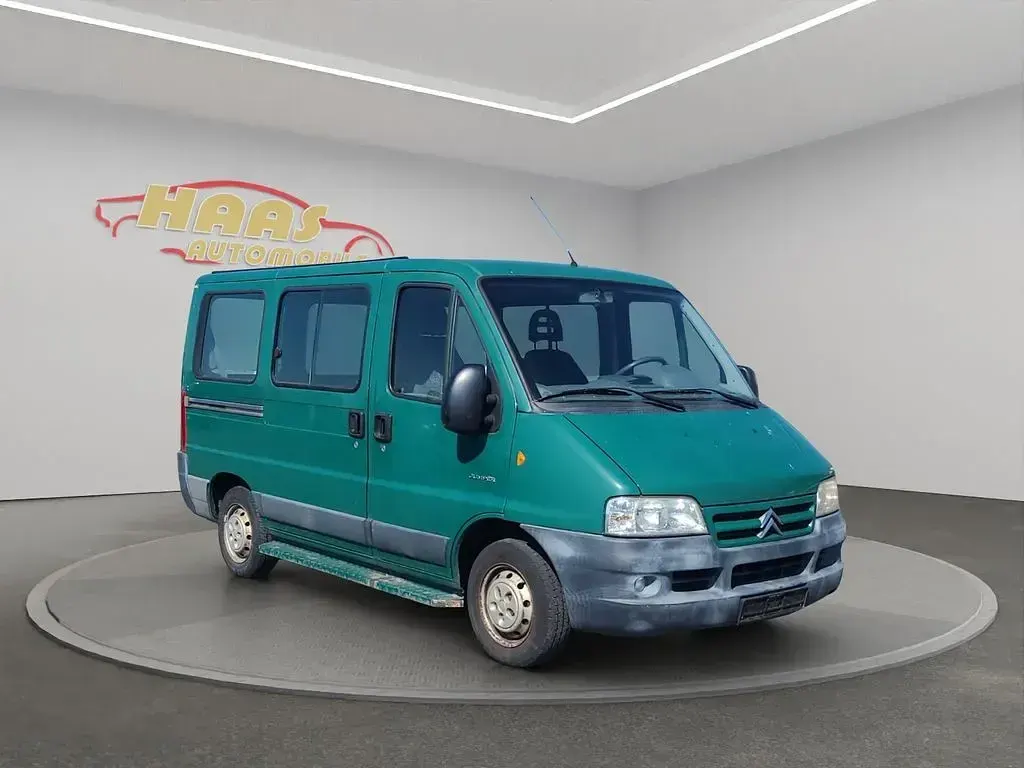 Gebraucht Citroën Jumper 84 PS (61 kW) 2002 Grün Van / Kleinbus